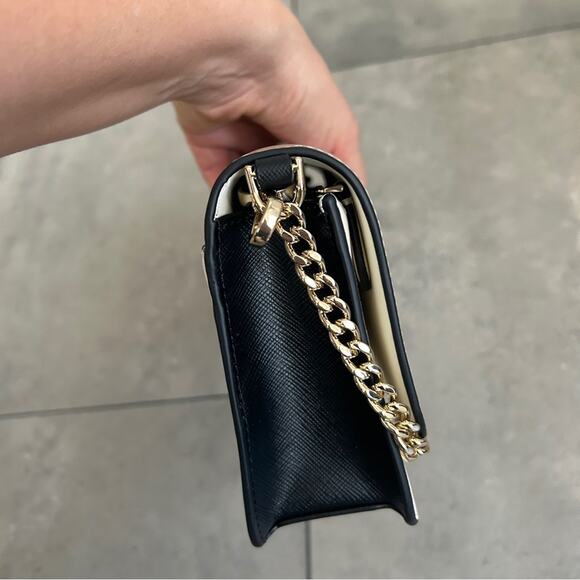 NEW Kate Spade Madison Mini Flap Crossbody toasted hazelnut multi - Picture 7 of 12